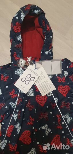 Зимний комбинезон для девочки 104