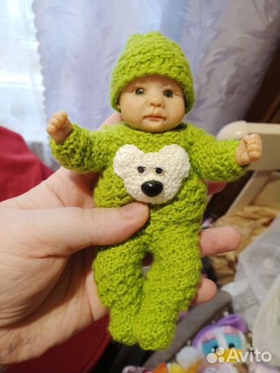 Кукла реборн мини