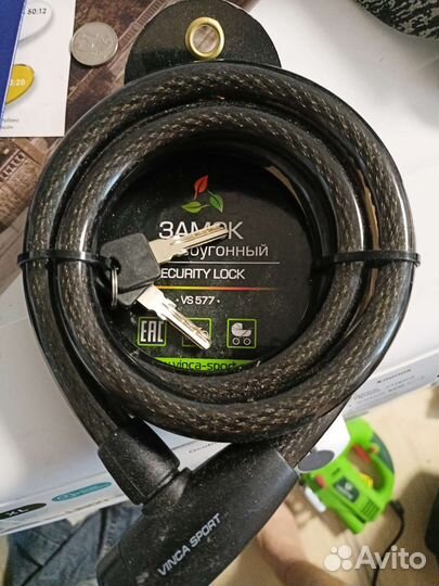 Противоугонный замок для велосипеда
