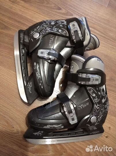 Коньки раздвижные р.30-33