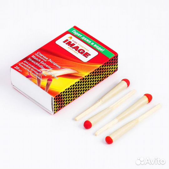 Спички Охотничьи 90 мм 20 шт Image