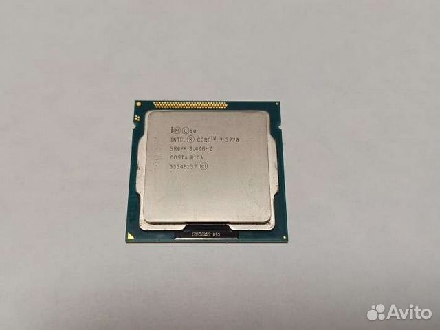 Процессор intel core i7 3770