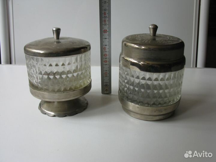 Набор для специй стекло СССР