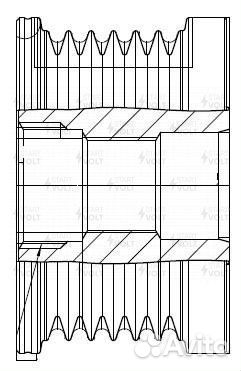 Шкиф генератора SGP2601