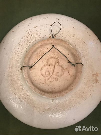 Парные тарелки СССР, диаметр 40 см, роскошные