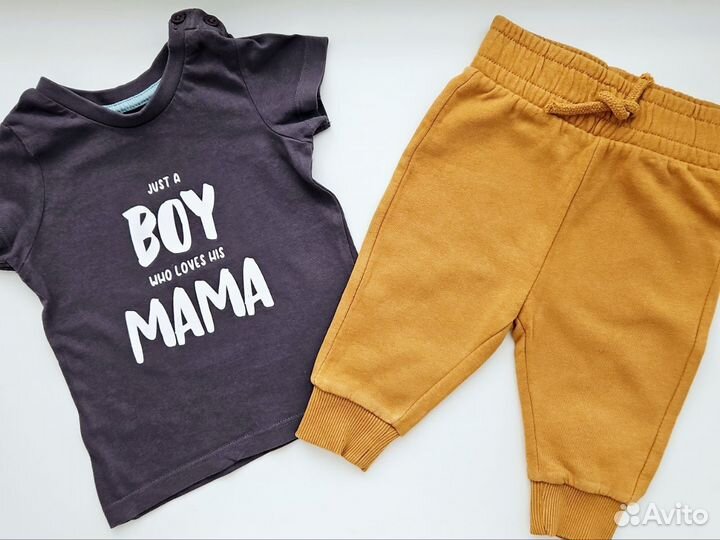 Детские вещи пакетом на мальчика 62 68 14 вещей