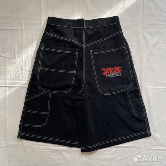 Шорты 3pm джинсы wexwear sk8 y2k широкие