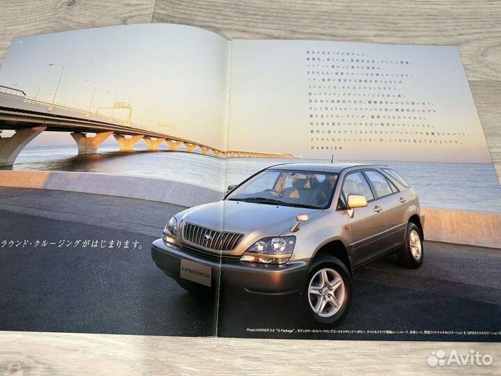 Оригинальный каталог Toyota Harrier