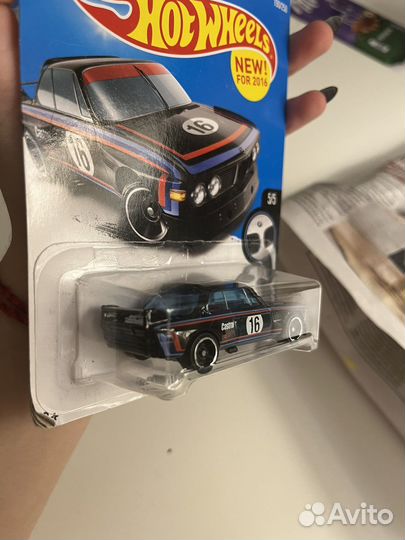 73 BMW 3.0 CSL race CAR Hot Wheels 1:64