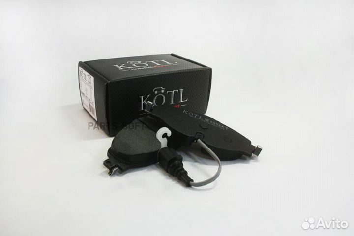 Kotl 1956KT Колодки тормозные VAG A3/golf/octavia