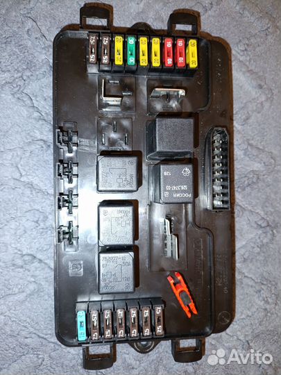 Блок Предохранителей Электрика Ваз 2114-15