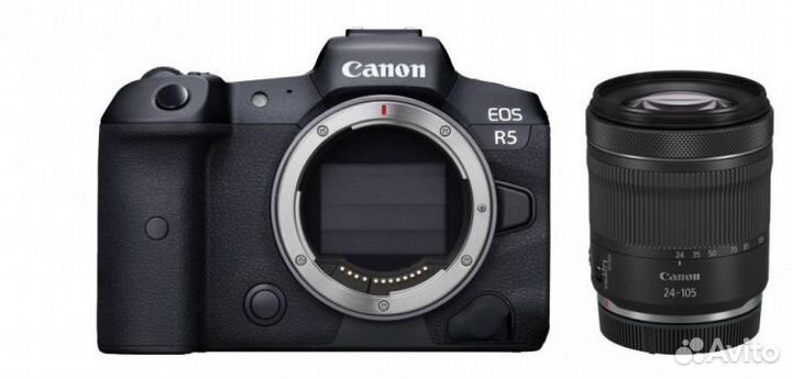 Canon EOS R5 Kit RF 24-105mm f/4-7.1 IS STM