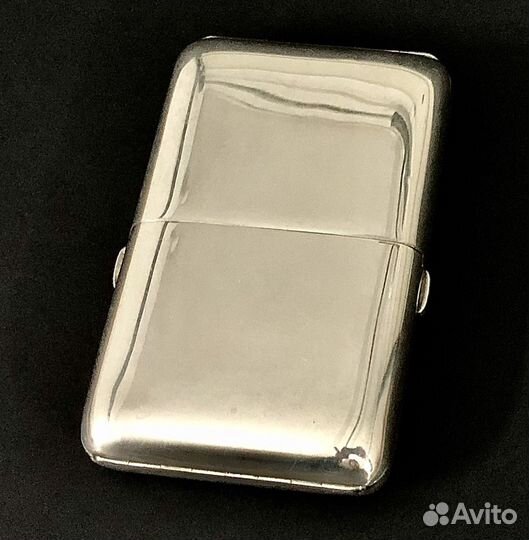 Портсигар 1900 год антик серебро