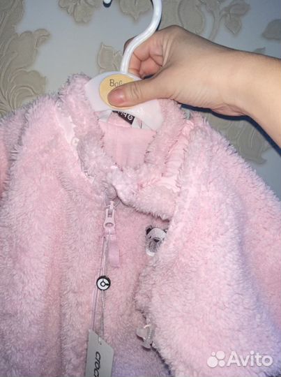 Комбинезон плюшевый 74