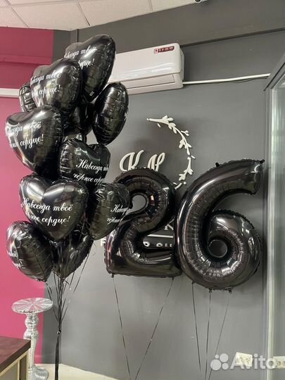 Розы. Шары. Игрушки