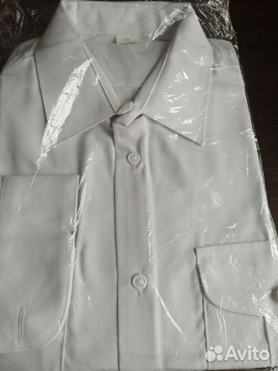 Рубашка мужская белая новая