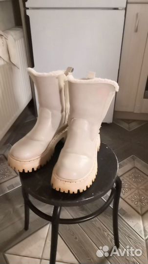 Полусапожки Tervolina 40 размер. Белый