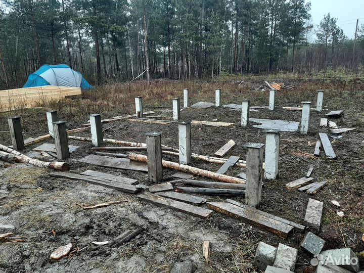 Фундамент жб сваи
