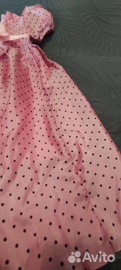 Платье нарядное Горошек р. 116