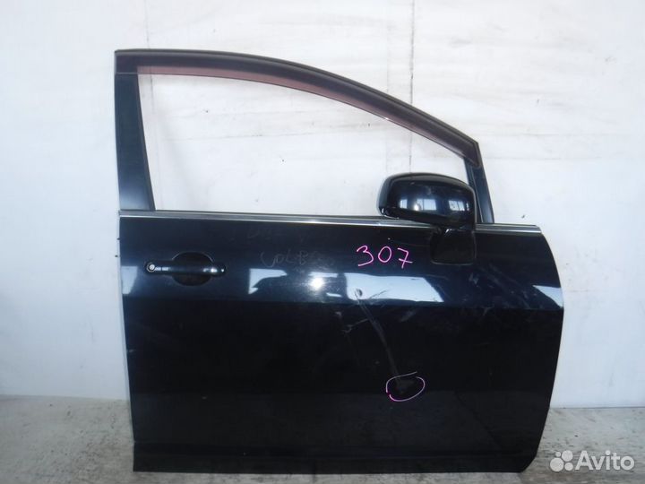 Зеркало nissan tiida NC11 HR15DE Передний Правый контрактная