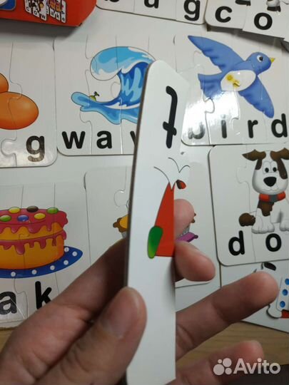 Английский пазл собираем слова