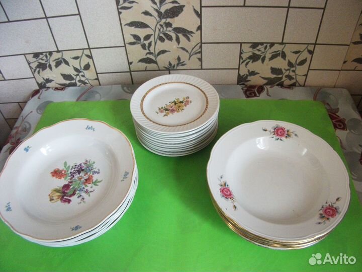 Тарелки и блюда СССР