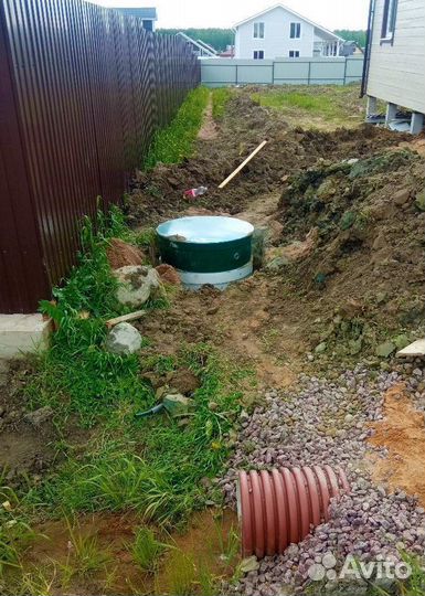 Лос. Автономная канализация. Септик