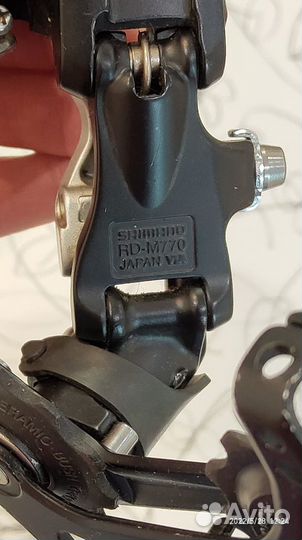 Переключатель скоростей shimano xt rd-m770