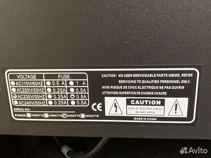 Гитарный комбоусилитель 20 ватт e-wave