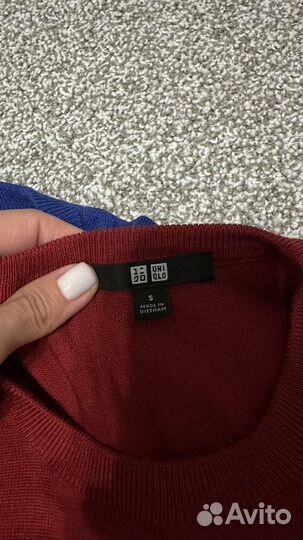 Свитер шерсть uniqlo