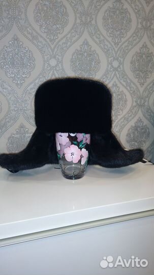 Шапка ушанка мужская норка