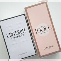 Парфюм "Idole" от Lancome,*L'Interdit" от Givenchy