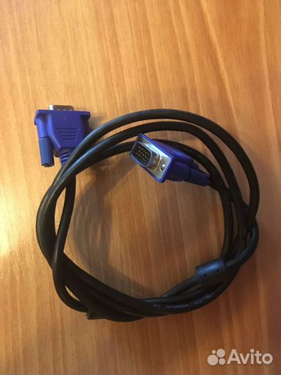 Кабель для монитора D-sub