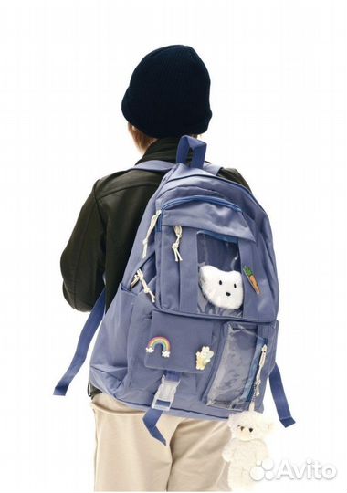 Рюкзак детский 5 в 1 синий