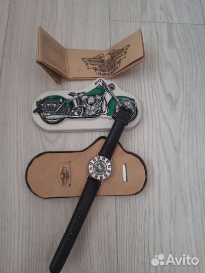 Коллекционные часы Harley Davidson ретро 90-х new