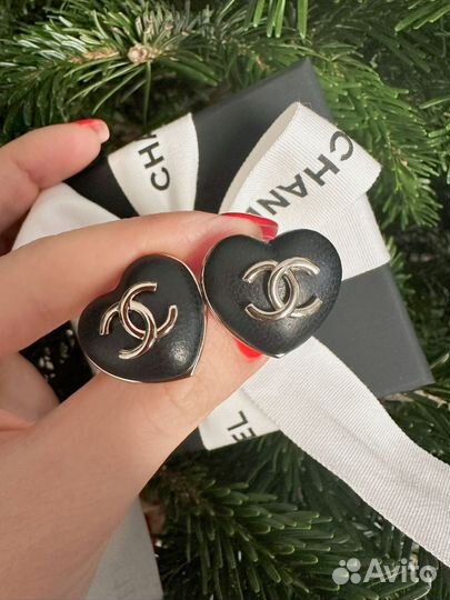 Серьги Chanel