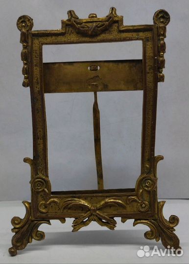 Рамка для фото. до 1917 года царская россия металл