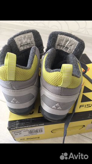 Лыжные ботинки детские Fischer размер 34