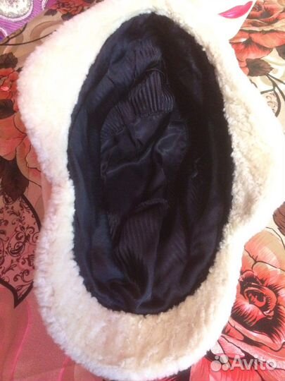 Шапка женская, натуральная овчина