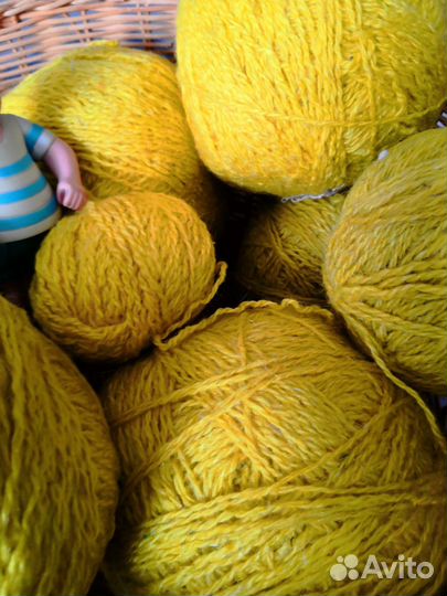 Пряжа для вязания шерсть СССР