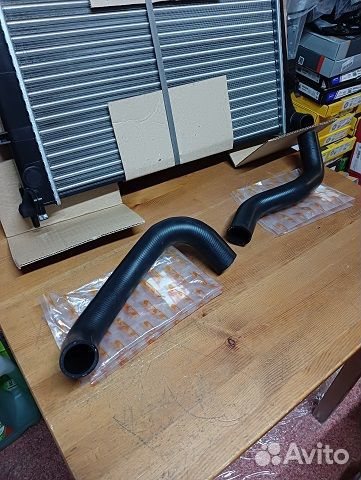 Патрубок радиатора нижний Kia RIO