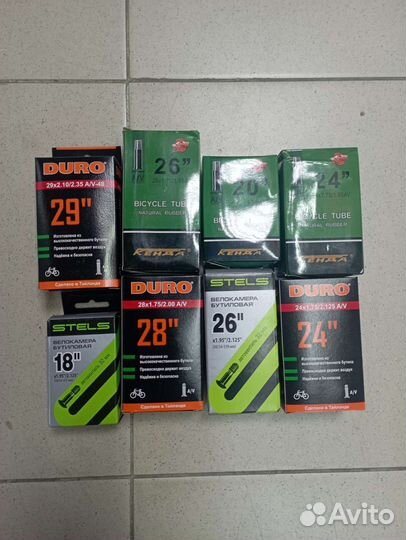 Камера для велосипеда 18 до 29