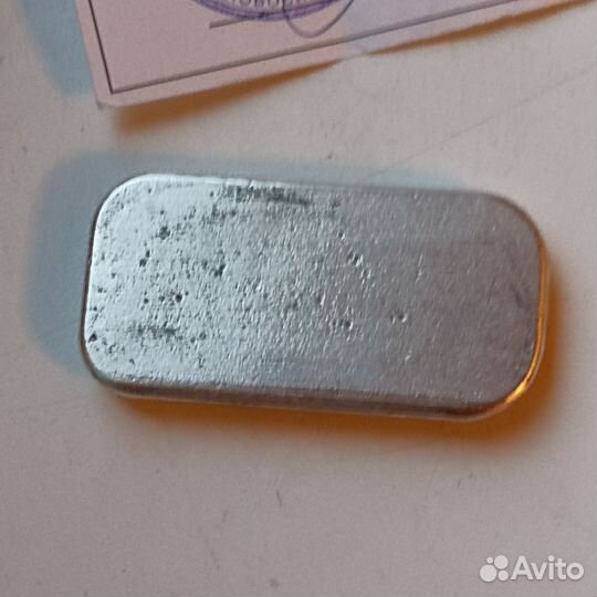 Слиток серебра 999 Сбербанк