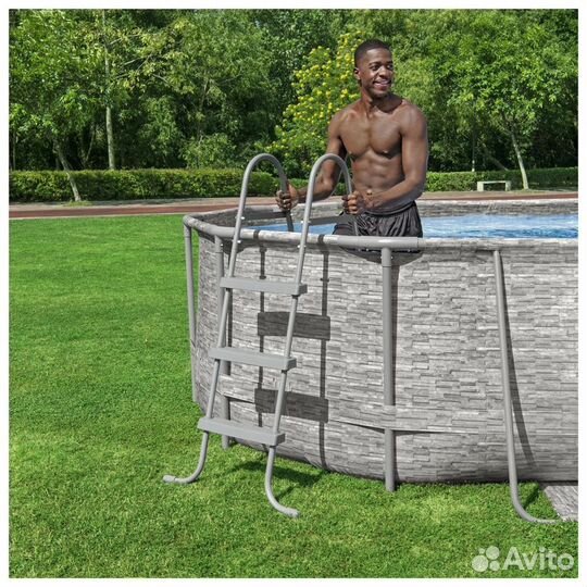 Каркасный бассейн Bestway 488х305х107 см