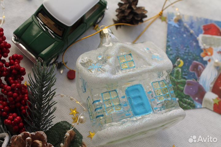 Ёлочный набор игрушек флажки СССР