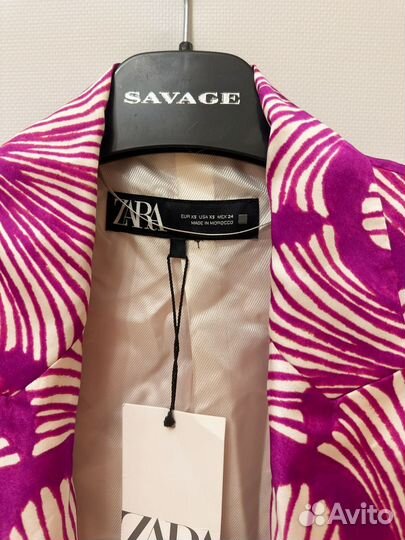 Пиджак жакет zara женский размер xs новый