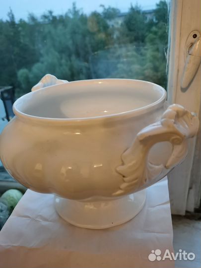 Супница Кузнецов 1890-1910г.г фарфор