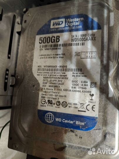 Жесткий диск 500 гб с Windows 10pro