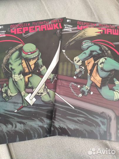 Черепашки ниндзя комиксы первые номера