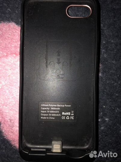 Чехол зарядка iPhone 7